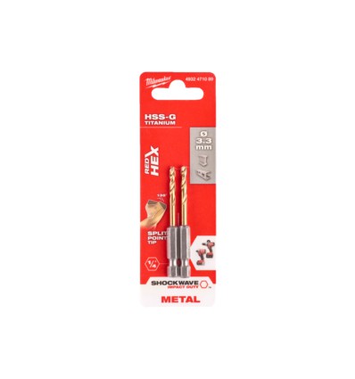 Wiertło do metalu 24x67x3.3mm HSS-G Milwaukee Thunderweb 2szt