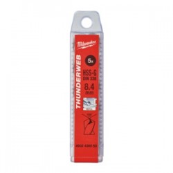 Wiertło do metalu 75x117x8.2mm HSS-G Milwaukee Thunderweb 5szt