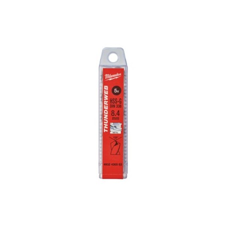 WIERTŁA DO METALU Ø DO 5 MM - 10 SZTUK  HSS-R - DIN 338