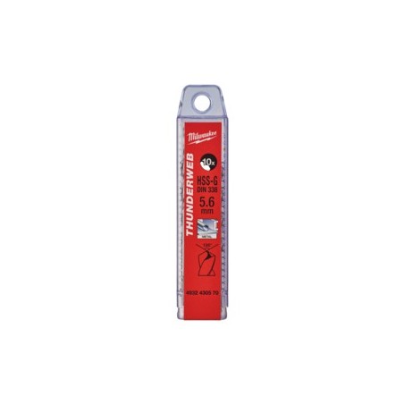 Wiertło do metalu 57x93x5.6mm HSS-G Milwaukee Thunderweb 10szt