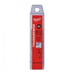 Wiertło do metalu 52x86x5,2mm HSS-G Milwaukee Thunderweb 10szt