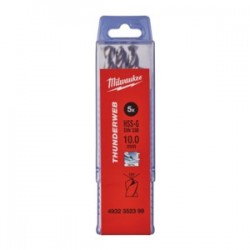 WIERTŁA DO METALU Ø DO 5 MM - 10 SZTUK  HSS-R - DIN 338