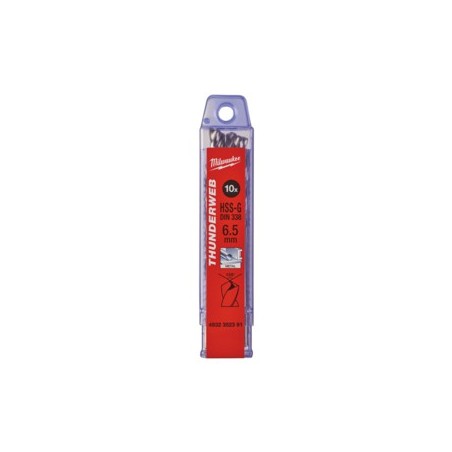 WIERTŁA DO METALU Ø DO 5 MM - 10 SZTUK  HSS-R - DIN 338