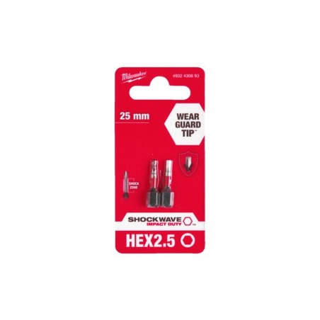 Bit udarowy Torx TX10 50 mm Milwaukee Shockwave Impact Duty