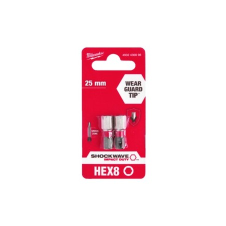 Bit udarowy Torx TX10 50 mm Milwaukee Shockwave Impact Duty
