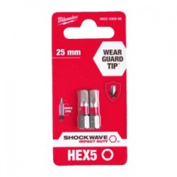 Bit udarowy Torx TX10 50 mm Milwaukee Shockwave Impact Duty