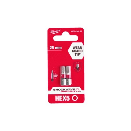 Bit udarowy Torx TX10 50 mm Milwaukee Shockwave Impact Duty