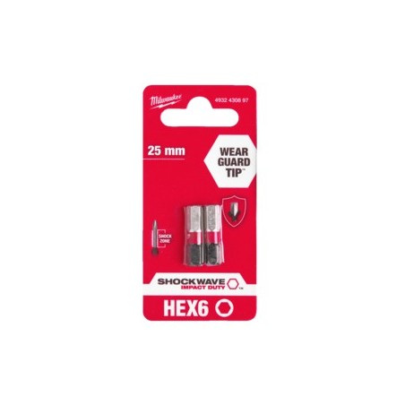 Bit udarowy Torx TX10 50 mm Milwaukee Shockwave Impact Duty