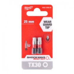 Bit udarowy Torx TX10 50 mm Milwaukee Shockwave Impact Duty