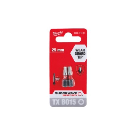 Bit udarowy Torx TX10 50 mm Milwaukee Shockwave Impact Duty