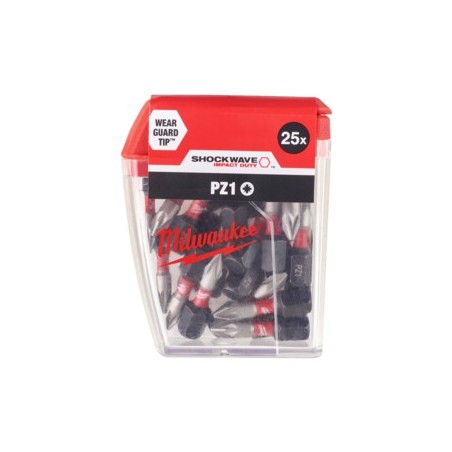 Bit udarowy Torx TX10 50 mm Milwaukee Shockwave Impact Duty