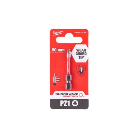 Bit udarowy PZ1 50mm Milwaukee Shockwave Impact Duty