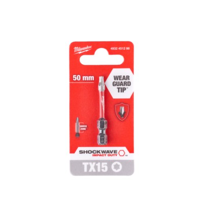 Bit udarowy Torx TX10 50 mm Milwaukee Shockwave Impact Duty