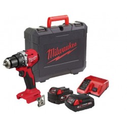 Wkrętarka Milwaukee M18FPD + 2x5Ah + Ładowarka + GRATIS Zestaw końcówek wkrętakowych NEO 06-115