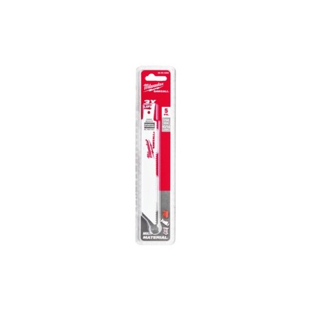 Brzeszczot uniwersalny Bi-metal 150 mm 10/14 TPI Milwaukee 5 szt