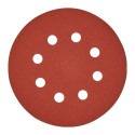 Papier ścierny 125 mm gr. 120 Milwaukee 5 szt.