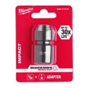 Adapter udarowy do bitów 1/2" kwadrat na 1/4" Hex Milwaukee