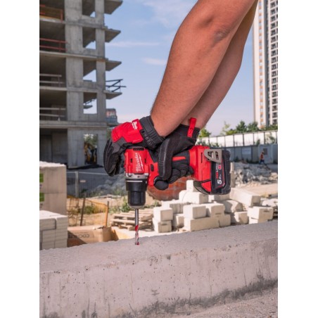 Wkrętarka Milwaukee M18FPD + 2x5Ah + Ładowarka + GRATIS Zestaw końcówek wkrętakowych NEO 06-115