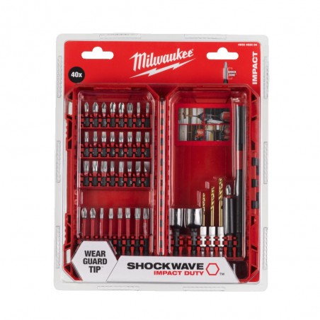Zestaw bitów udarowych Milwaukee Shockwave Impact Duty  48szt