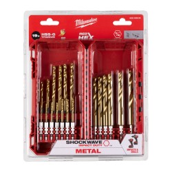 Zestaw wierteł do metalu HSS-G Milwaukee 19 szt