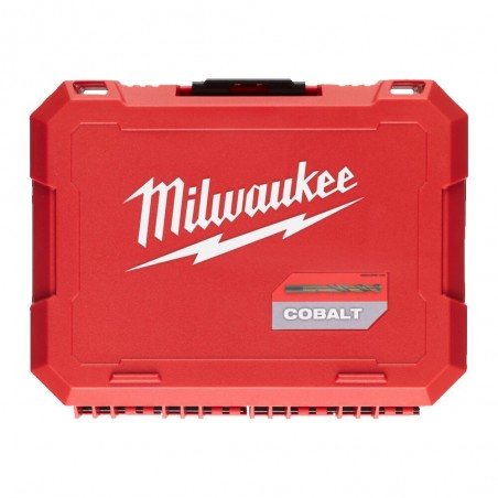 Zestaw wierteł do metalu HSS-G Cobalt Milwaukee 25 szt