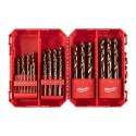 Zestaw wierteł do metalu HSS-G Cobalt Milwaukee 25 szt
