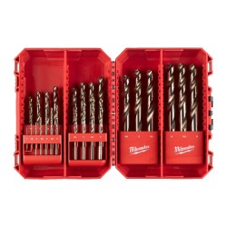 Zestaw wierteł do metalu HSS-G Cobalt Milwaukee 25 szt