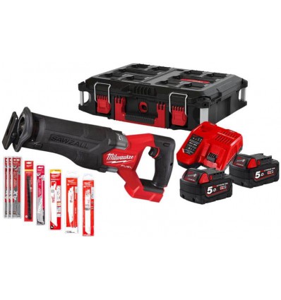 Piła szablasta 18V Milwaukee M18 FSZ100P-502P zestaw promocyjny