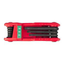Zestaw składanych kluczy imbusowych Torx T9-T40 Milwaukee 8szt