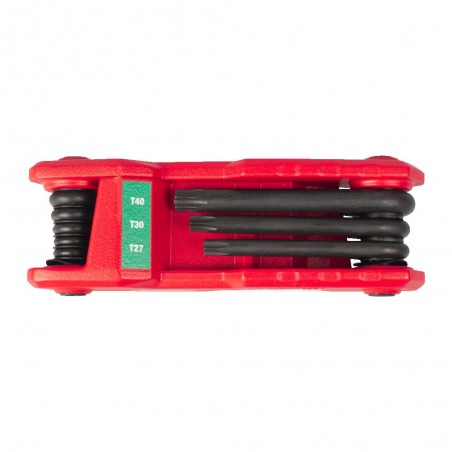Zestaw składanych kluczy imbusowych Torx T9-T40 Milwaukee 8szt