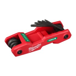 Zestaw składanych kluczy imbusowych Torx T9-T40 Milwaukee 8szt