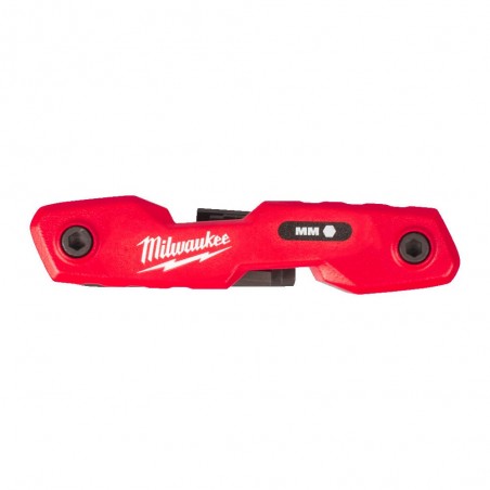 Zestaw składanych kluczy imbusowych HEX 1,5-8 mm Milwaukee 8szt