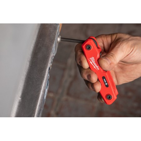 Zestaw składanych kluczy imbusowych HEX 1,5-8 mm Milwaukee 8szt
