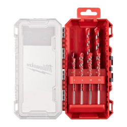 Zestaw wierteł udarowych do betonu 4 - 10 mm Milwaukee 8 szt