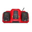 Podwójna szybka ładowarka 18V Milwaukee M18 DBSC