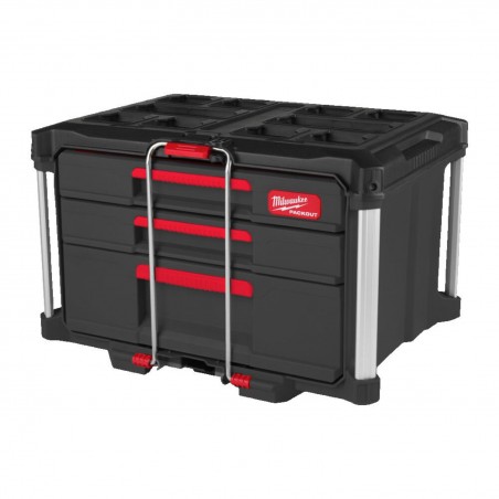 Skrzynia PACKOUT z 3 szufladami Milwaukee