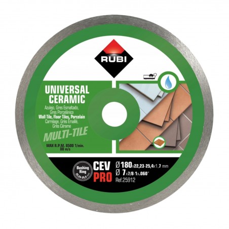 RUBI TARCZA DIAMENTOWA CEV 200 x 25,4mm PRO