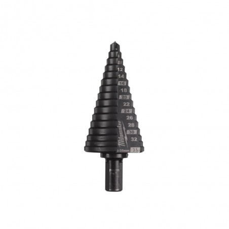 Wiertło stopniowe 6 - 35 mm kobaltowe do metalu Milwaukee Shockwave Impact Duty