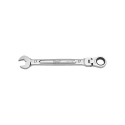 Klucz płasko-oczkowy 17 mm z ruchomą grzechotką Milwaukee Maxbite