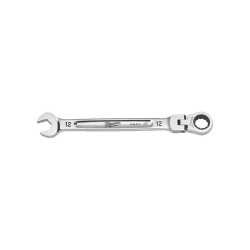 Klucz płasko-oczkowy 12 mm z ruchomą grzechotką Milwaukee Maxbite