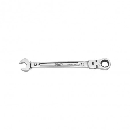 Klucz płasko-oczkowy 12 mm z ruchomą grzechotką Milwaukee Maxbite