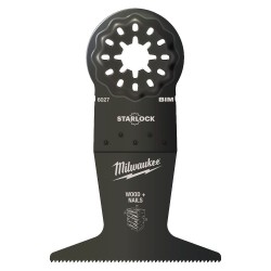 Brzeszczot do cięcia wgłębnego drewna 65 mm Milwaukee 50 sztuk