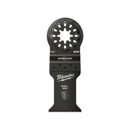 Brzeszczot do cięcia wgłębnego drewna z gwoździami 35 mm Milwaukee 50 sztuk