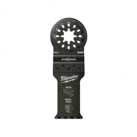 Brzeszczot do cięcia wgłębnego wielu materiałów 28 mm Milwaukee 50 sztuk
