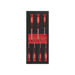 Wkładka piankowa z wkrętakami Torx T7 - T25 do wózków narzędziowych Milwaukee