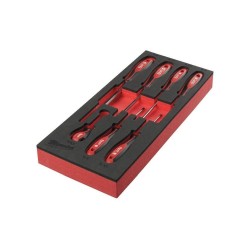 Wkładka piankowa z wkrętakami SL 3 - 8 mm do wózków narzędziowych Milwaukee 7 szt