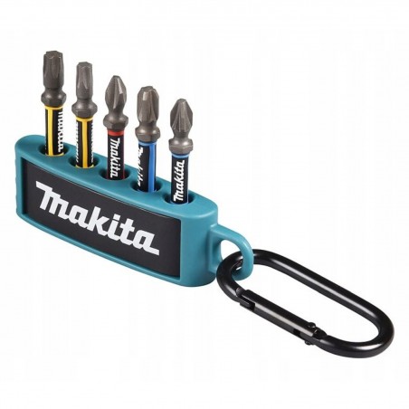 Zestaw bitów na karabińczyku Makita E-13568 5 elementów