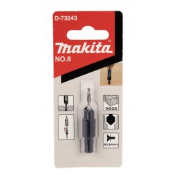 Pogłębiacz stożkowy z wiertłem do drewna 2,8mm Makita D-73243