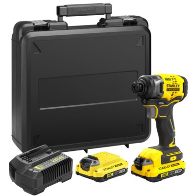 Zakrętarka udarowa 1/4'' 18V Stanley SFMCF810D2K