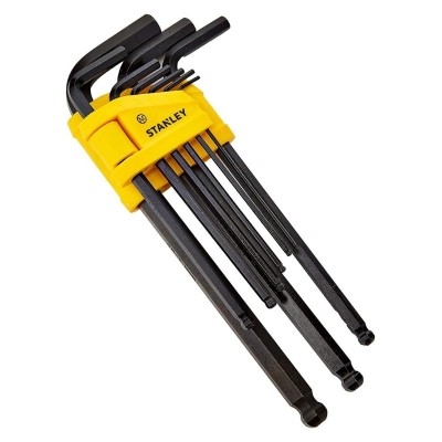 Zestaw kluczy imbusowych 1,5-10mm Stanley 0-69-256 9szt